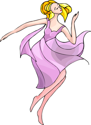 danse - divertissement - loisirs - smiley émoticône émoji cartoon clipart illustration - artémotic