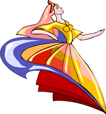 danse - divertissement - loisirs - smiley émoticône émoji cartoon clipart illustration - artémotic