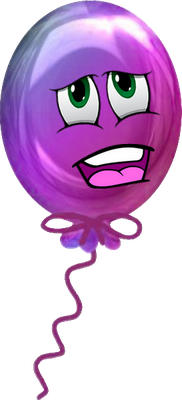 ballon de baudruche - divertissement - loisirs - smiley émoticône émoji cartoon clipart illustration - artémotic