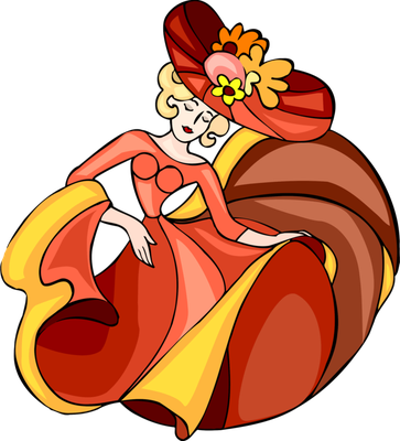 danse - divertissement - loisirs - smiley émoticône émoji cartoon clipart illustration - artémotic