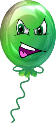 ballon de baudruche - divertissement - loisirs - smiley émoticône émoji cartoon clipart illustration - artémotic