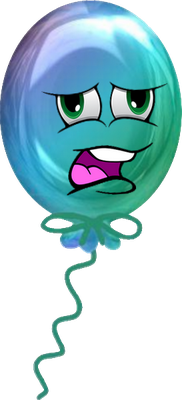 ballon de baudruche - divertissement - loisirs - smiley émoticône émoji cartoon clipart illustration - artémotic