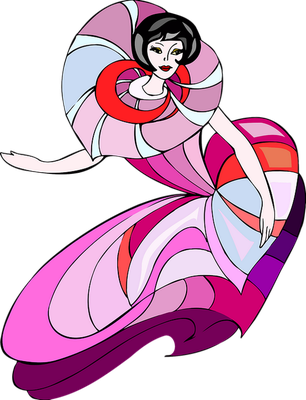 danse - divertissement - loisirs - smiley émoticône émoji cartoon clipart illustration - artémotic