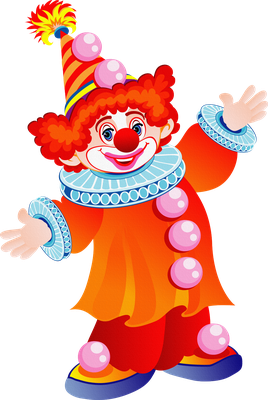 clown - divertissement - loisirs - smiley émoticône émoji cartoon clipart illustration - artémotic