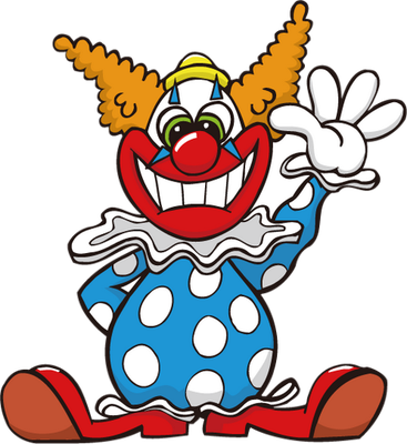 clown - divertissement - loisirs - smiley émoticône émoji cartoon clipart illustration - artémotic