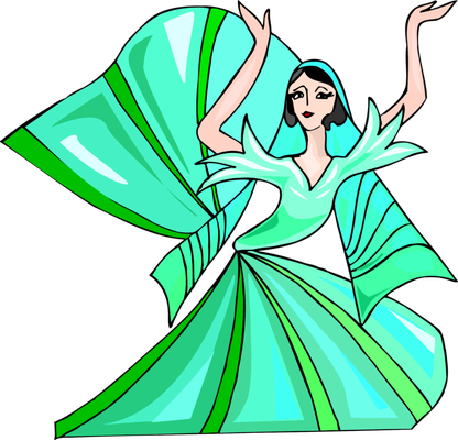 danse - divertissement - loisirs - smiley émoticône émoji cartoon clipart illustration - artémotic