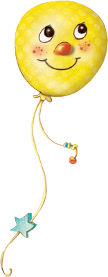 ballon de baudruche - divertissement - loisirs - smiley émoticône émoji cartoon clipart illustration - artémotic