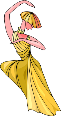 danse - divertissement - loisirs - smiley émoticône émoji cartoon clipart illustration - artémotic