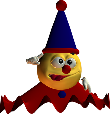 clown - divertissement - loisirs - smiley émoticône émoji cartoon clipart illustration - artémotic