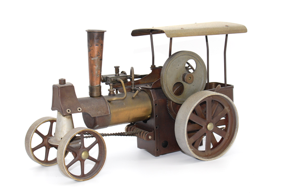 46 - Traktor aus Wilesco-Bauteilen von einem holländischen Händler - TE made out of Wilesco-parts by a dutch dealer