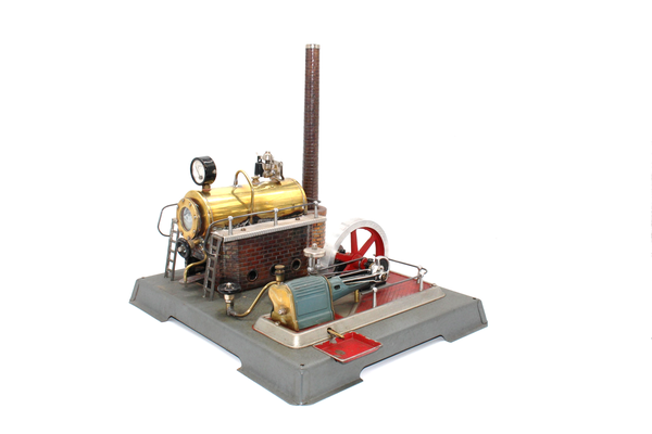 180 - D20 1950-60 - - hier eine der Allerersten noch mit dem massiven Schwungrad wie bei HGL-Maschinen - here one of the very first with the massive flywheel as in HGL machines