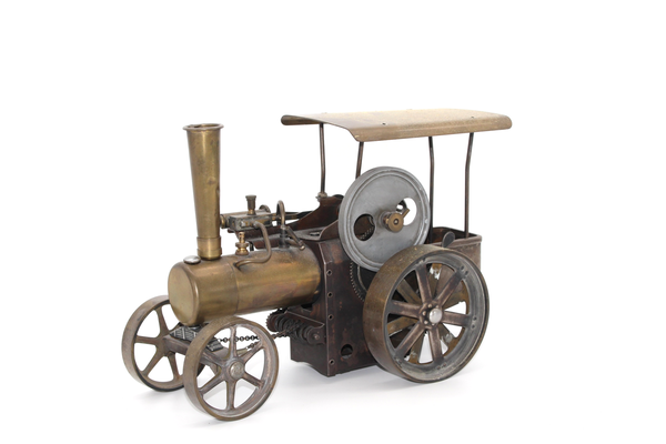 47 - Traktor aus Wilesco-Bauteilen von einem holländischen Händler - TE made out of Wilesco-parts by a dutch dealer