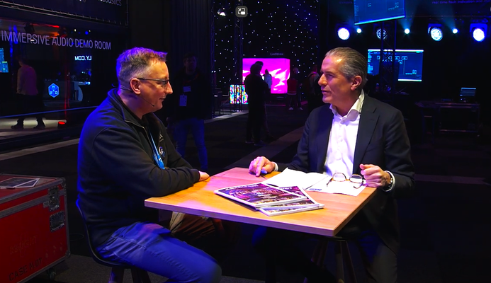 Presentatie talkshow 'CUE TALK' - CUE 2024 - Ahoy Rotterdam - 15-16-17 januari 2024