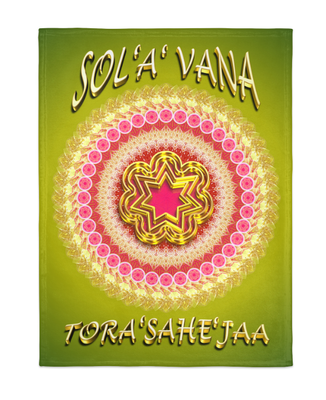 999-TORA'SAHE'JAA-SOL'A'VANA mit Schriftzug
