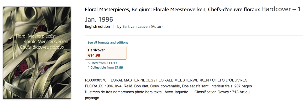 € 10,00 incl. BTW/TVA/VAT, excl. transport costs 