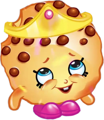 cookie [Shopkins] - gourmandise- alimentation - smiley émoticône émoji cartoon clipart illustration - artémotic
