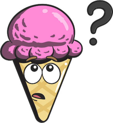 glace - gourmandise- alimentation - smiley émoticône émoji cartoon clipart illustration - artémotic