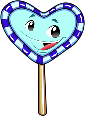 sucette - gourmandise- alimentation - smiley émoticône émoji cartoon clipart illustration - artémotic