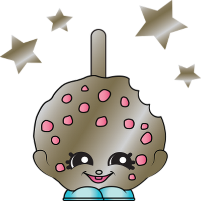 cookie [Shopkins] - gourmandise- alimentation - smiley émoticône émoji cartoon clipart illustration - artémotic