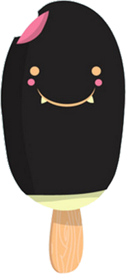glace - gourmandise- alimentation - smiley émoticône émoji cartoon clipart illustration - artémotic
