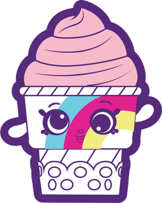 glace [Shopkins] - gourmandise- alimentation - smiley émoticône émoji cartoon clipart illustration - artémotic