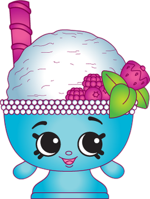 glace [Shopkins] - gourmandise- alimentation - smiley émoticône émoji cartoon clipart illustration - artémotic