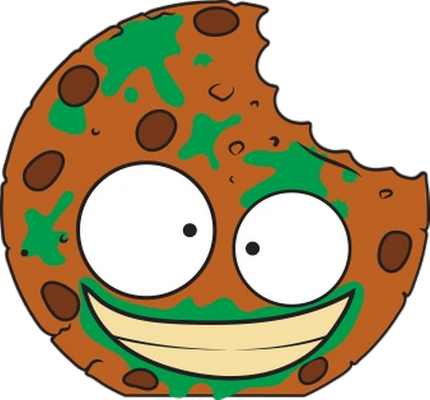cookie - gourmandise- alimentation - smiley émoticône émoji cartoon clipart illustration - artémotic