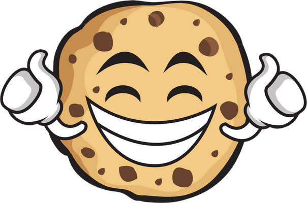 cookie - gourmandise- alimentation - smiley émoticône émoji cartoon clipart illustration - artémotic