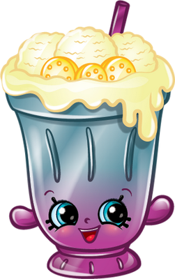 glace [Shopkins] - gourmandise- alimentation - smiley émoticône émoji cartoon clipart illustration - artémotic
