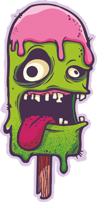glace - gourmandise- alimentation - smiley émoticône émoji cartoon clipart illustration - artémotic