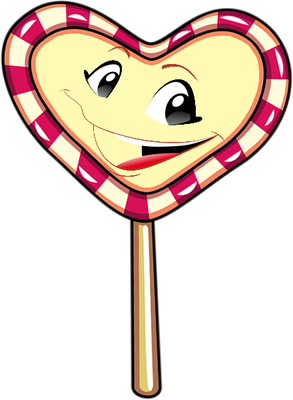sucette - gourmandise- alimentation - smiley émoticône émoji cartoon clipart illustration - artémotic