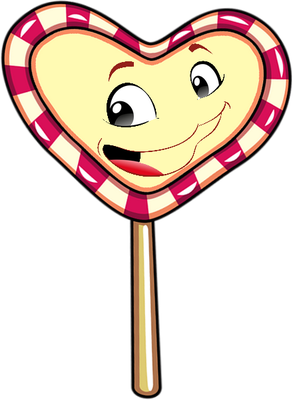 sucette - gourmandise- alimentation - smiley émoticône émoji cartoon clipart illustration - artémotic