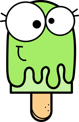 glace - gourmandise- alimentation - smiley émoticône émoji cartoon clipart illustration - artémotic