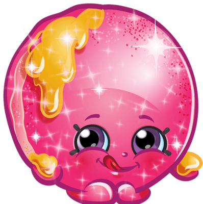 donut [Shopkins] - gourmandise- alimentation - smiley émoticône émoji cartoon clipart illustration - artémotic