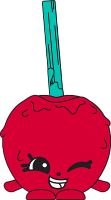 sucette [Shopkins] - gourmandise- alimentation - smiley émoticône émoji cartoon clipart illustration - artémotic