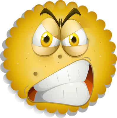 biscuit - gourmandise- alimentation - smiley émoticône émoji cartoon clipart illustration - artémotic