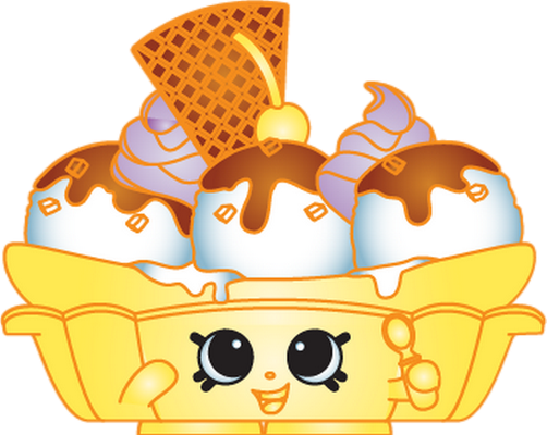 glace [Shopkins] - gourmandise- alimentation - smiley émoticône émoji cartoon clipart illustration - artémotic