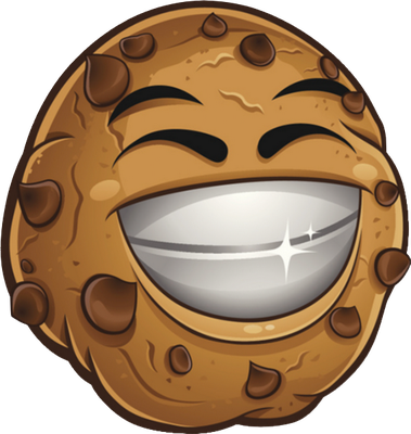 cookie - gourmandise- alimentation - smiley émoticône émoji cartoon clipart illustration - artémotic