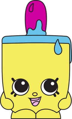 glace [Shopkins] - gourmandise- alimentation - smiley émoticône émoji cartoon clipart illustration - artémotic