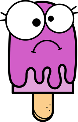 glace - gourmandise- alimentation - smiley émoticône émoji cartoon clipart illustration - artémotic