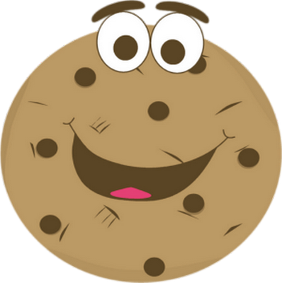 cookie - gourmandise- alimentation - smiley émoticône émoji cartoon clipart illustration - artémotic