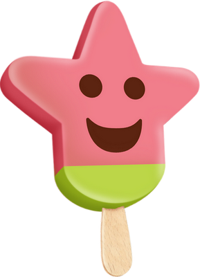 glace - gourmandise- alimentation - smiley émoticône émoji cartoon clipart illustration - artémotic