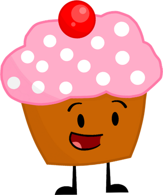 cupcake - gourmandise- alimentation - smiley émoticône émoji cartoon clipart illustration - artémotic