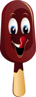 glace - gourmandise- alimentation - smiley émoticône émoji cartoon clipart illustration - artémotic