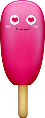 glace - gourmandise- alimentation - smiley émoticône émoji cartoon clipart illustration - artémotic