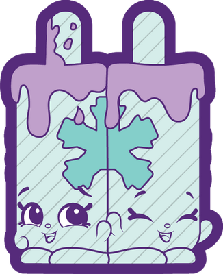 glace [Shopkins] - gourmandise- alimentation - smiley émoticône émoji cartoon clipart illustration - artémotic