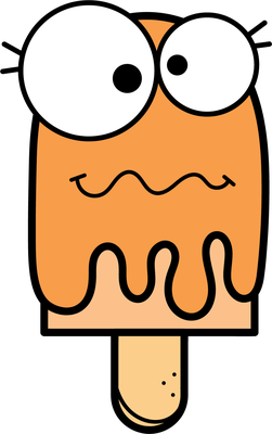 glace - gourmandise- alimentation - smiley émoticône émoji cartoon clipart illustration - artémotic