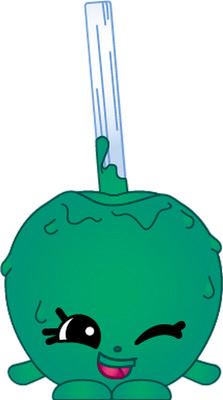 sucette [Shopkins] - gourmandise- alimentation - smiley émoticône émoji cartoon clipart illustration - artémotic