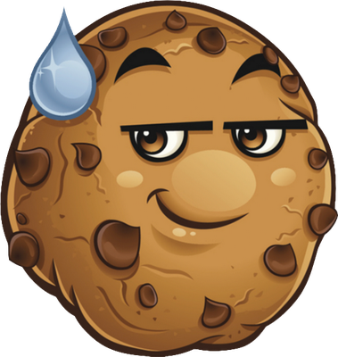 cookie - gourmandise- alimentation - smiley émoticône émoji cartoon clipart illustration - artémotic