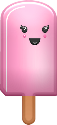 glace - gourmandise- alimentation - smiley émoticône émoji cartoon clipart illustration - artémotic